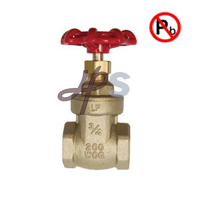 Low Lead Brass Water Gate Valve