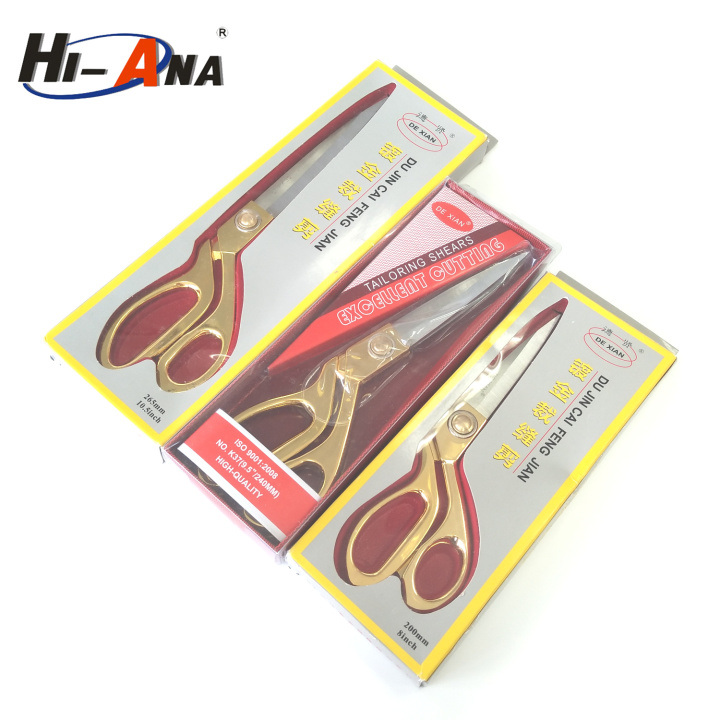 Gold Plated Scissors Tailor Sewing Scissors