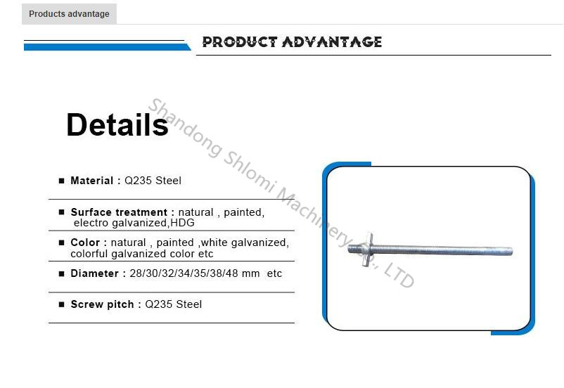 Types of Scaffolding Jack Nut