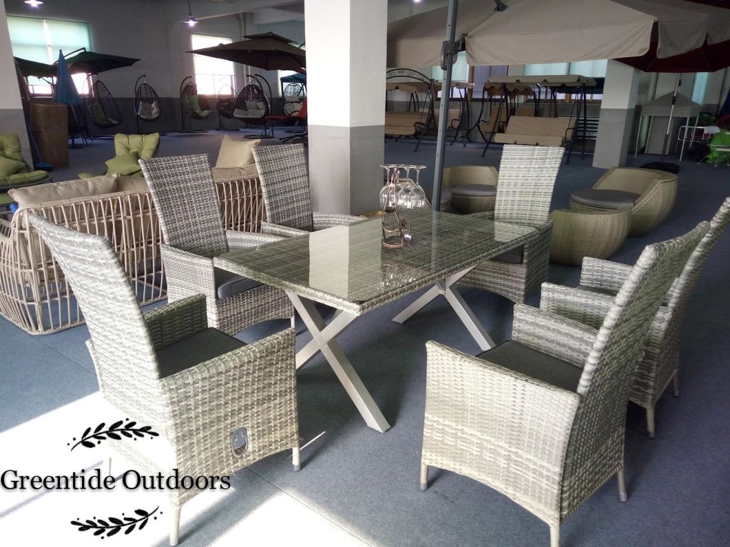 All Weather Outdoor Wicker Rattan Garden Furniture Sofa Set 4PCS