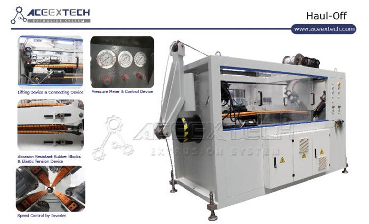 Single screw extruder HDPE/LDPE/PE Water&Gas&Drainage Pipe extrusion machine production line