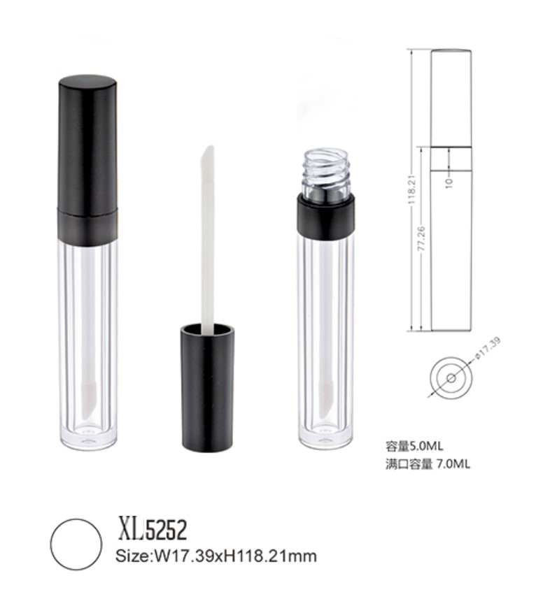 Luxury Makeup Packaging Magnetic Matte Mascara Plastic Tube for Makeup