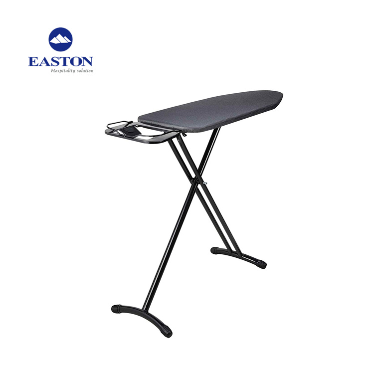 Hotel Foldable Ironing Board Table with Fire Resistant Cover