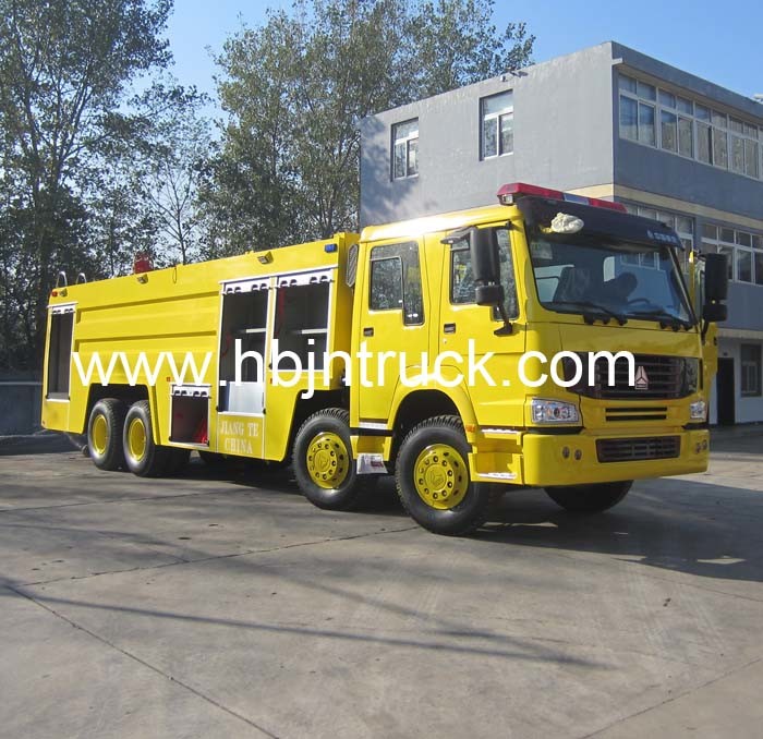 HOWO 3200 Gallons Fire Engine Pump Fire Fighting Truck