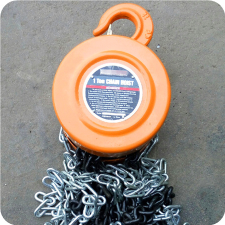 High Quality Hsz Chain Block, Chain Hoist, Chain Pulley Block for Rolling Door