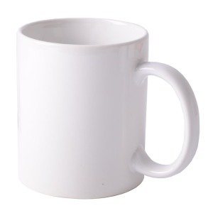 11oz Personalizable Coated Ceramic Coffee Mug for Sublimation