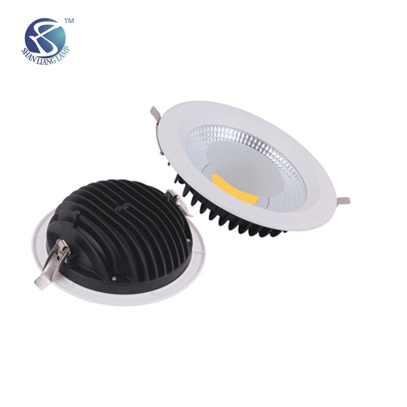 5W10W15W20W25W30W Round Ceiling COB LED Downlight