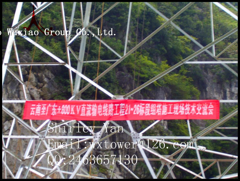 800kv Angle Steel Tower of Electric Power Transmission Line