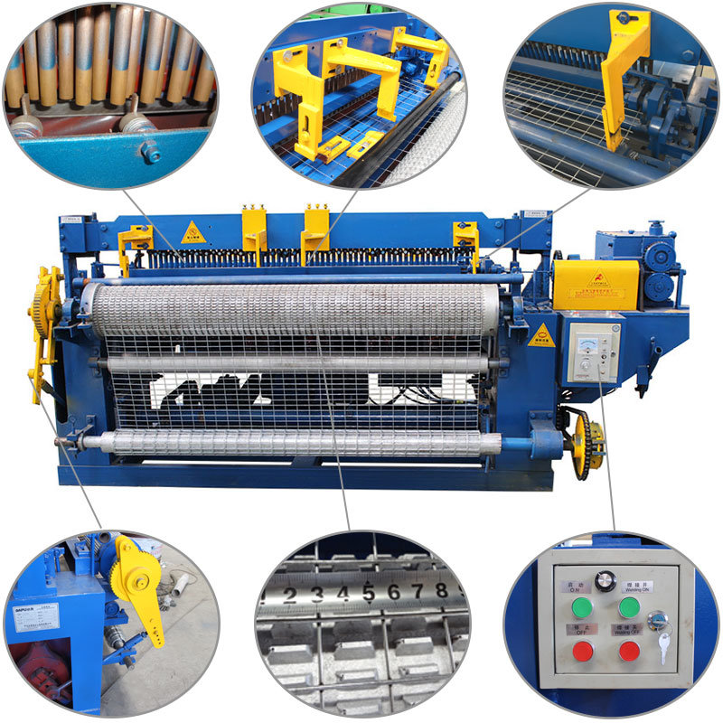 New High Speed Roll or Panel Welded Wire Mesh Machine