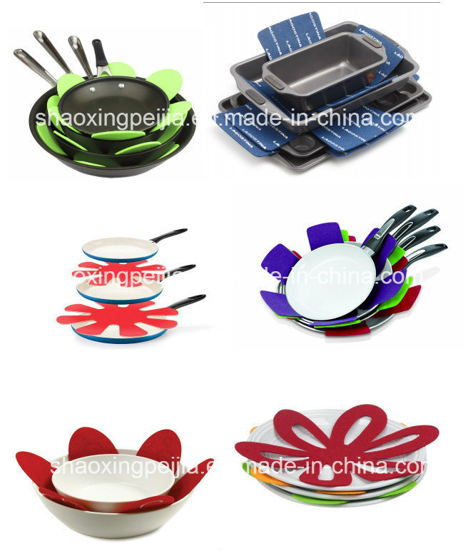 Kitchen Accessory Felt Cookerware Pot Protector Pan Holder Table Coaster