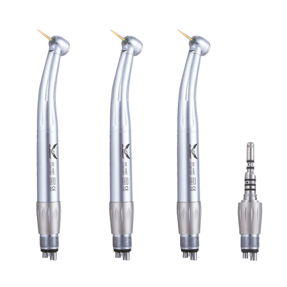 Push Button LED Generator China Cheap High Speed Dental Handpiece Price, Air Turbine Dental Handpiece, Dental Air Turbine Handpiece Supplier