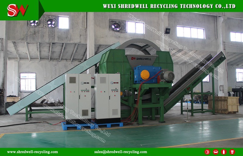 Scrap Tire Cutting Machine for Used Tyre Recycling