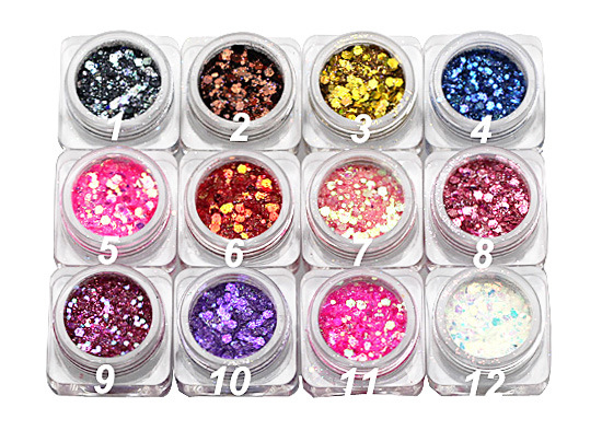 Glitter Nail Powder, Glitter Powder