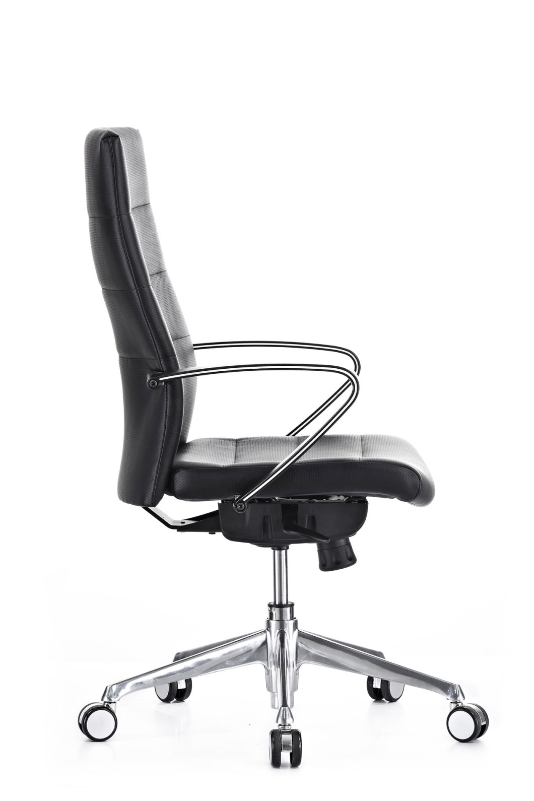 Middle Back Full Leather Executive Office Chair