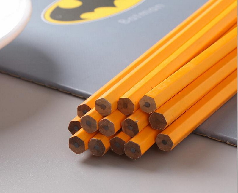High Quality Wooden Pencil Hb with Eraser Tip
