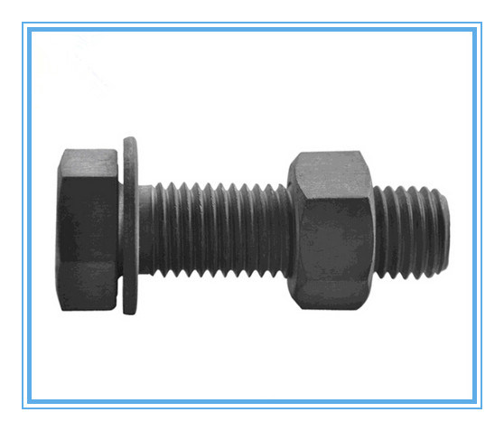 Structural Heavy Hex Bolts A490 with Black