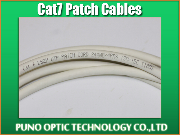 26AWG Cat7 Solid 10G UTP Patch Cord