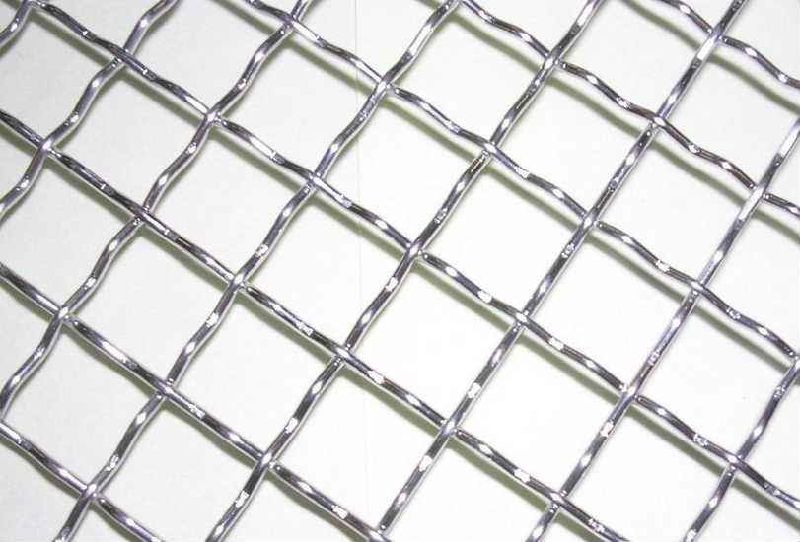 Vibrating Screen, Electro Galvanized Crimped Wire Mesh