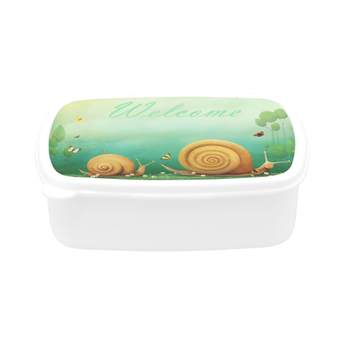 Custom Print Lunch Box Fashion Food Storage Box Container