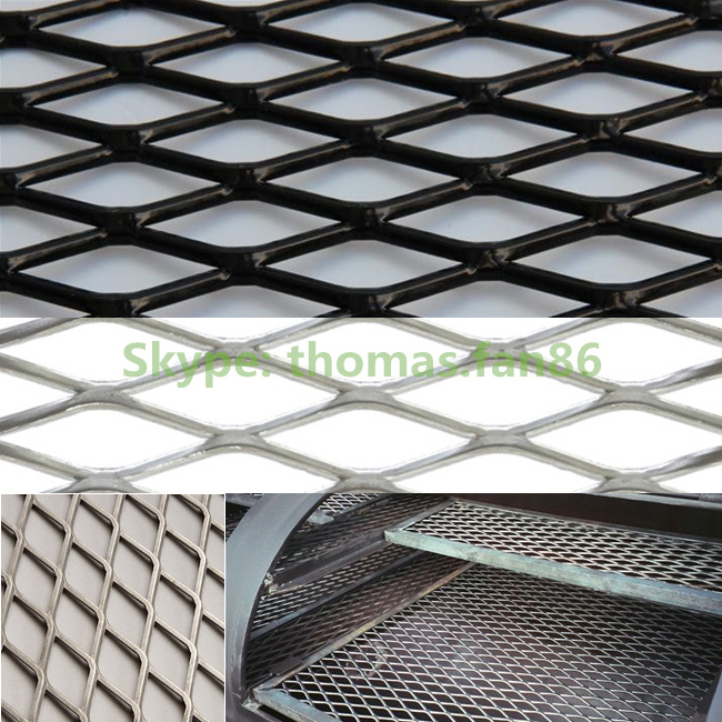 Aluminium Mesh for Curtain / Decoration Expanded Plate