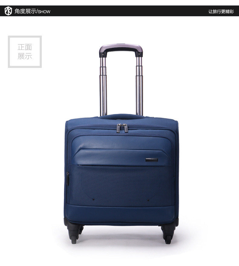 18 Inch Business Travel Trolley Wheeled Luggage Boarding Case (CY3745)