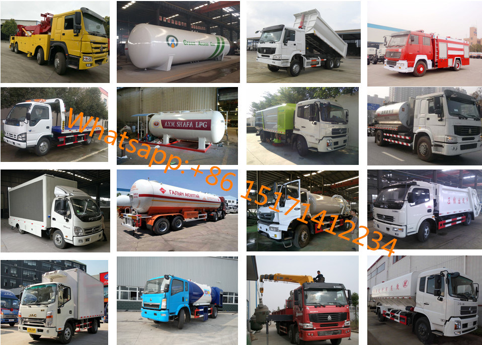 Dongfeng 8000L Jetting and Flushing Vacuum Truck 3000L Water Tank and 5000L Sewage Tank