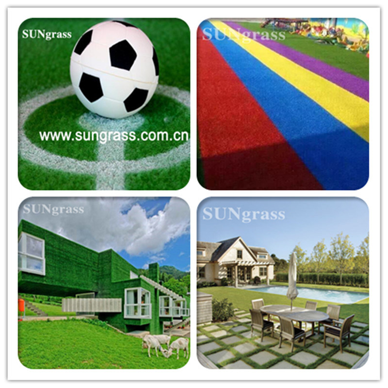 Synthetic Turf Soft Landscaping Decoration Artificial Grass (SUNQ-HY00182)