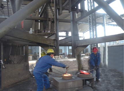 ASME B16.5 Carbon Steel A105n Wn Flange Forged Flange with TUV (KT0405)