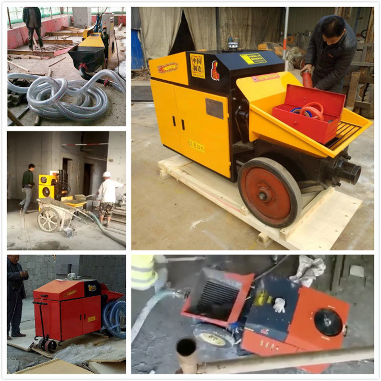 Yg Parts Concrete Pump Price Overseas Third-Party Support Available After-Sales Service Provided Fine Stone Mortar Pump