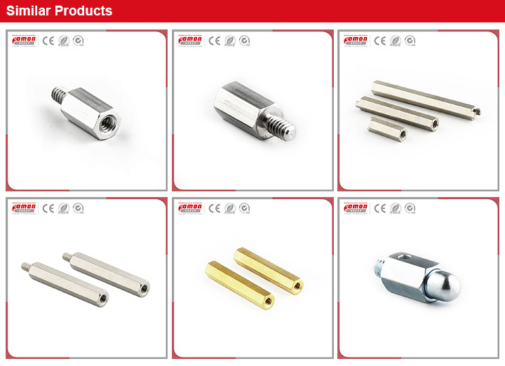 Eco-Friendly Earring Threaded Hardness Engineer Metal Stud for Building