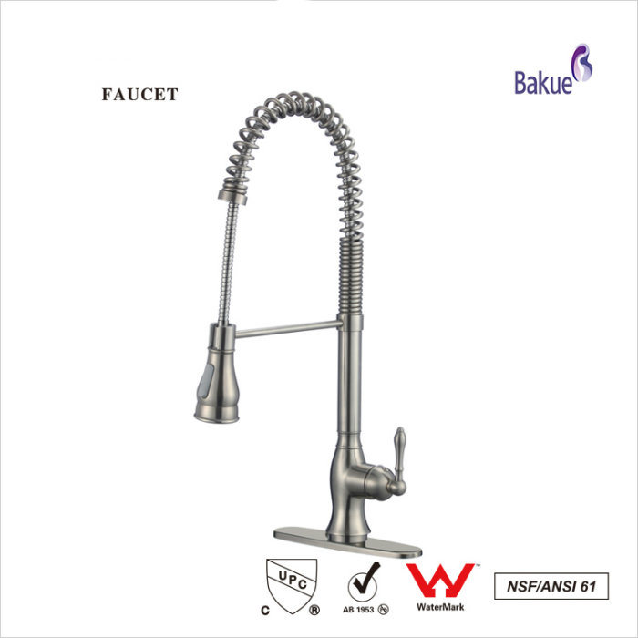 Modern Bathroom Accessories Pull Down Kitchen Faucet with Certification