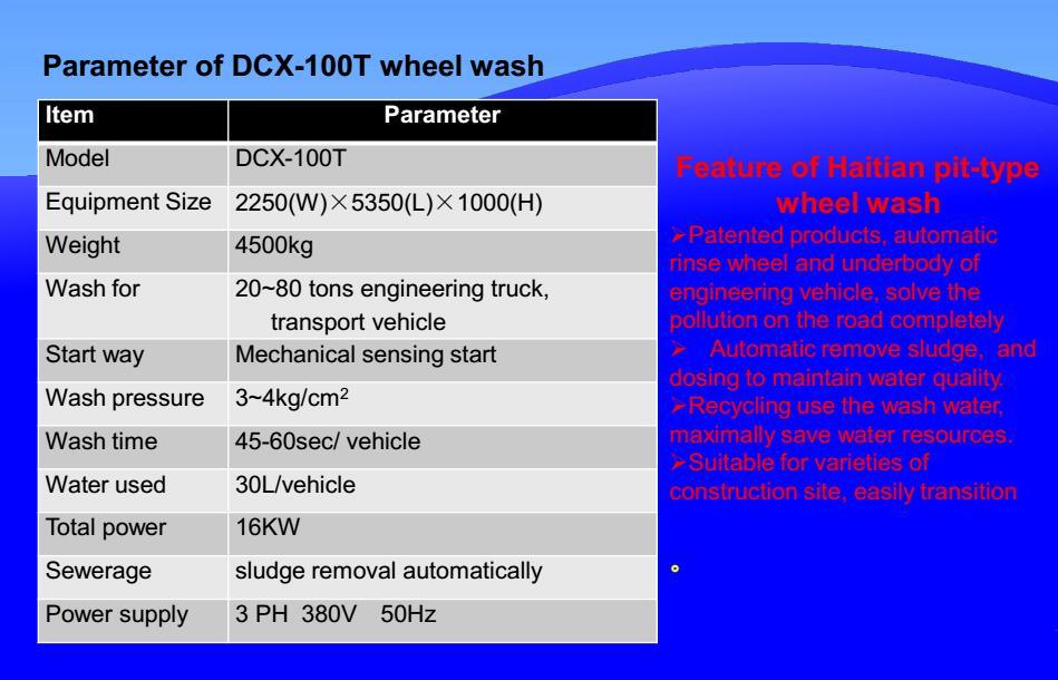 Grating Heavy Truck Wheel Wash Equipment