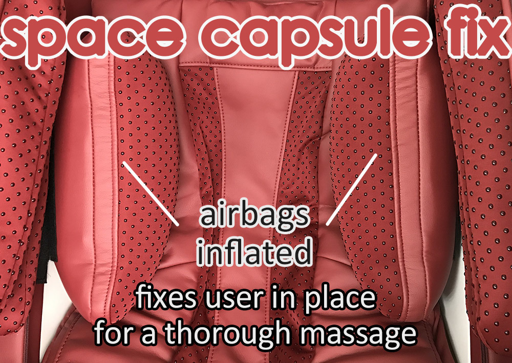 Egg Shape SL-Track Plastic Housing Massage Chair