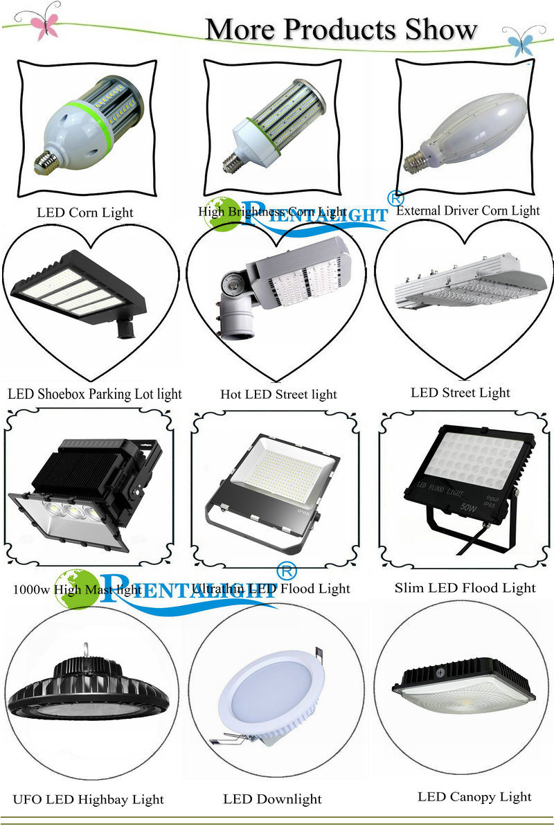 Warehouse Parking Lot Lamps E39 Mogul Mh Lamps Replacement E27 E40 120W LED Corn Light