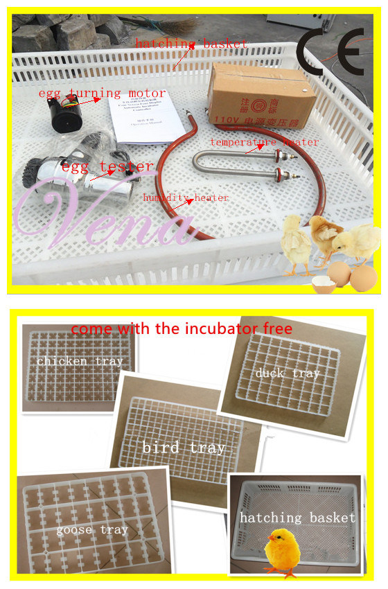 Christmas Goods Factory Wholesale Chicken Egg Incubators for Poultry Eggs Hatching Incubator Va-880