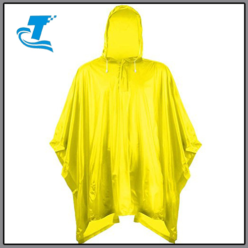 Unisex Adults Plastic Waterproof Rain Poncho