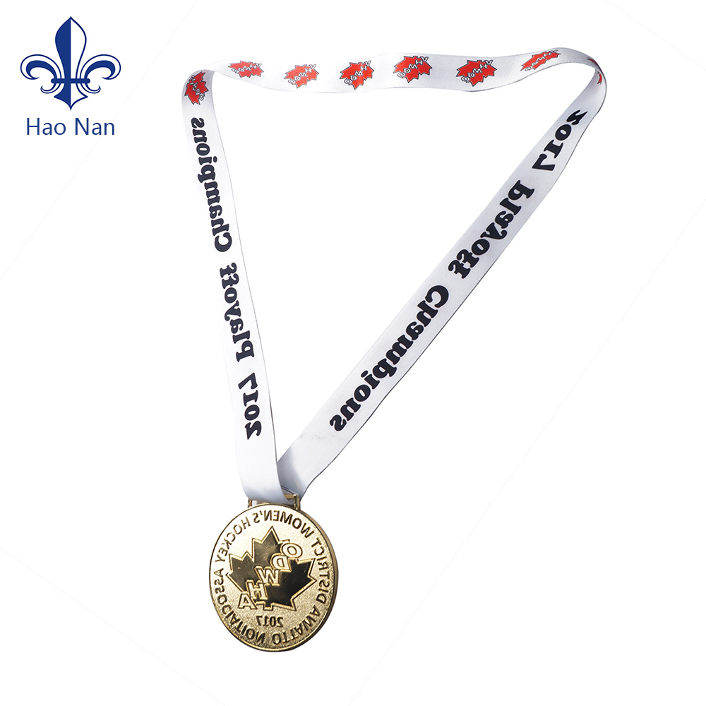 Custom Medal Ribbon with Medal for Competition