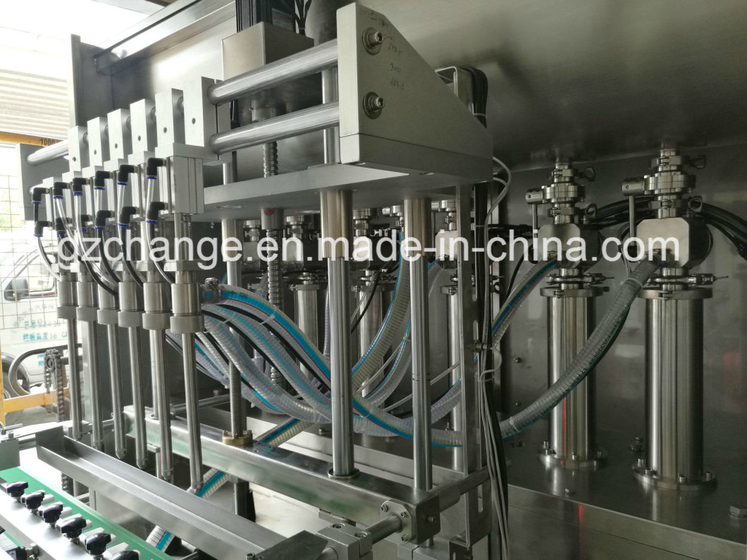 Shampoo Lotion Detergent Filling Capping Labeling Production Line