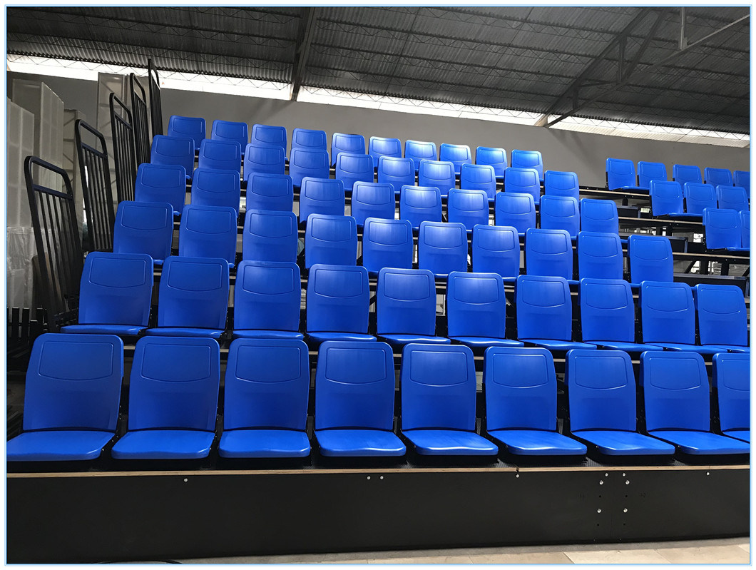 High Back Folding Chair Rectractable Grandstand Stadium Bleachers Seats