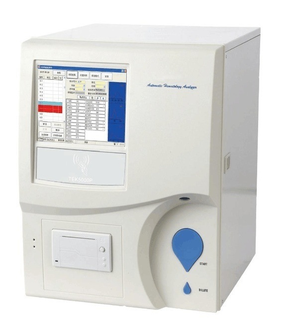 Ha5000 3-Part Differentia Hematology Analyzer for Hospital Equipment, Ce Marked Clinical Chemistry