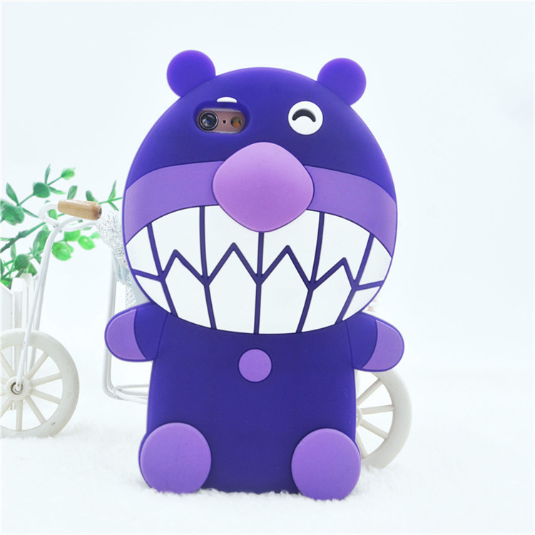 Beauty Bear Custom Design Silicone Case for iPhone 5s