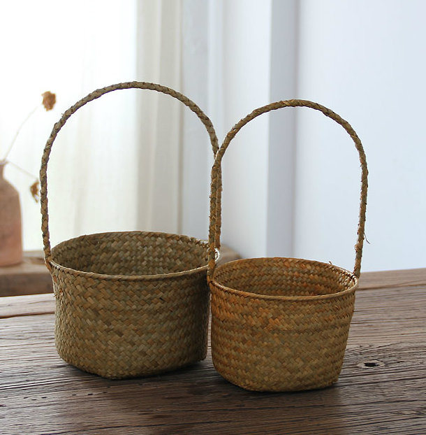 Good-Looking Durable Straw Basket (BC-S1204)