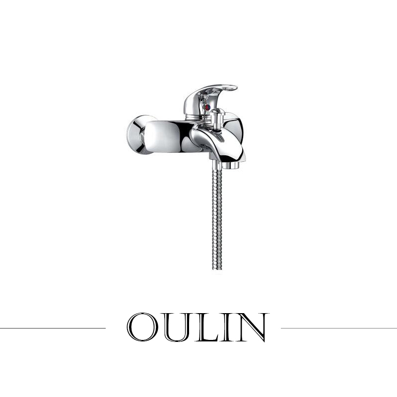 Wall Mounted Bath Vessel Sink Shower Mixer Faucet / Bath Tap