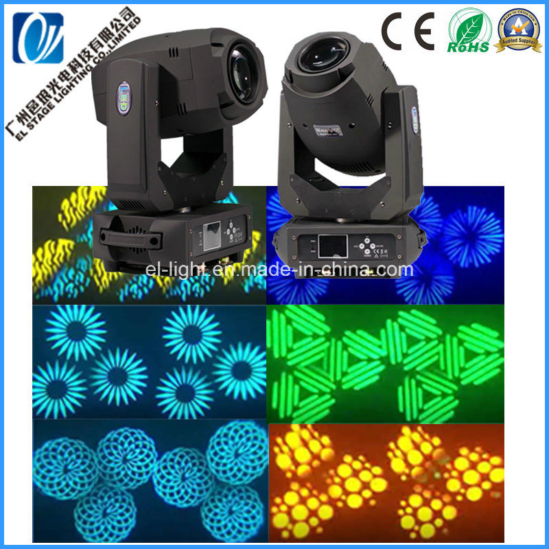 DJ Light with 200W LED 6/3 Prism Super Bright Working Silent DMX Beam Moving Head for Stage Show