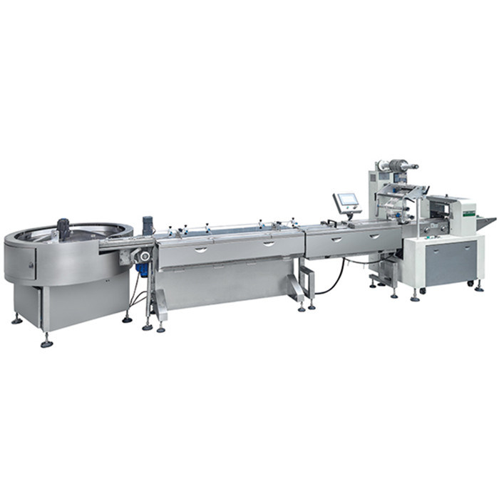 Rice Bar Automatic Feeding and Packing Machine with Turntable