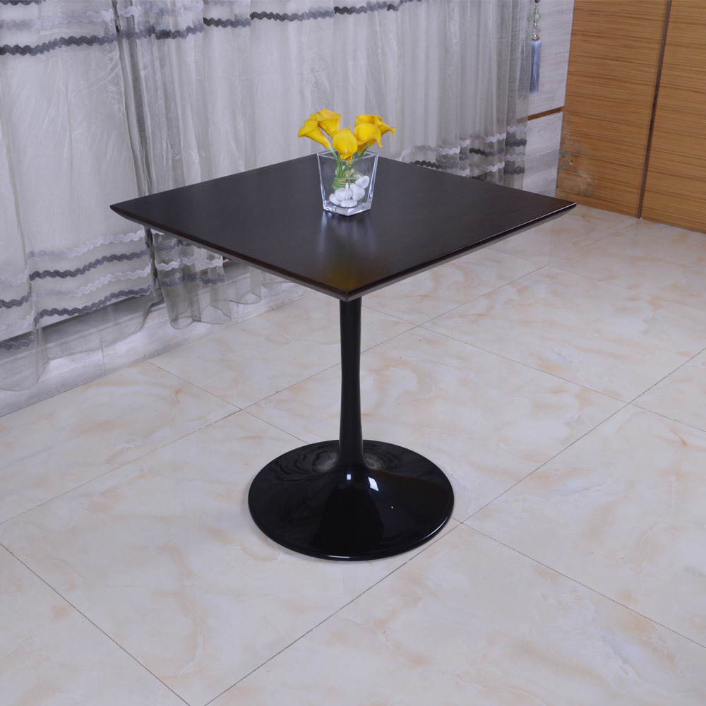 White Metal Leg Modern Round Table for Pub Restaurant Cafe