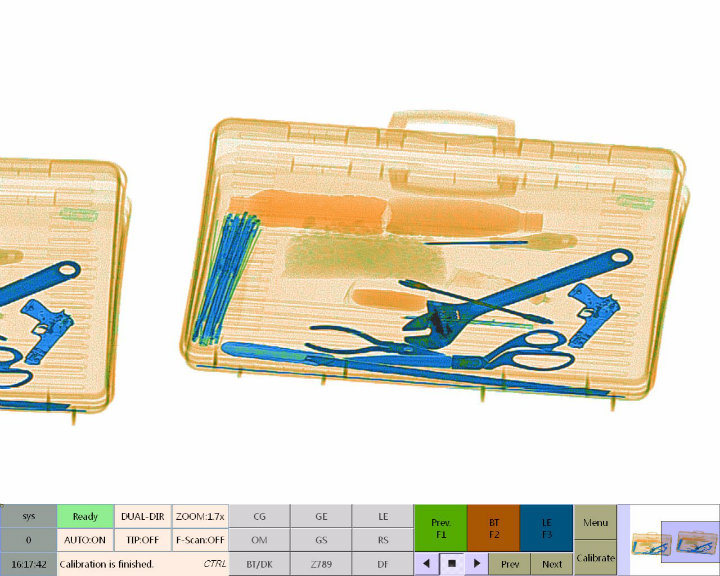 Hand Held Security X-ray Parcel Inspection System for Hotel, Bank SA6550