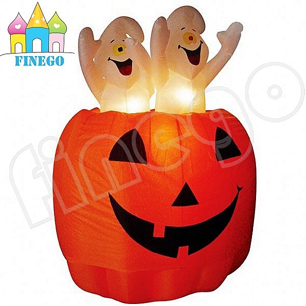 Hot Sale Yard Decoration Inflatable LED Lights Party Halloween Pumpkin