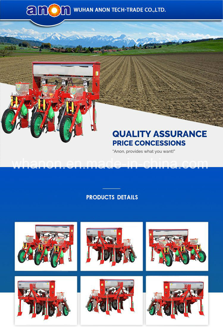 Anon 3 Row Corn Planter with Fertilizer for Sale