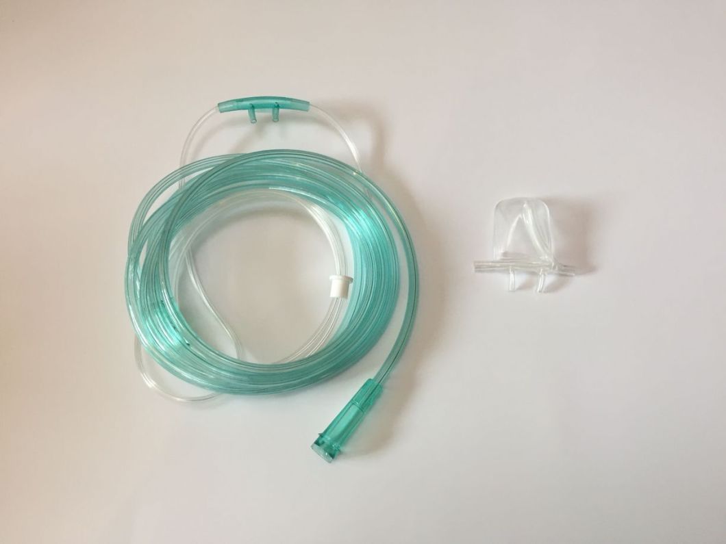 Hosptial Use Oxygen Nasal Cannula with 2m Tube